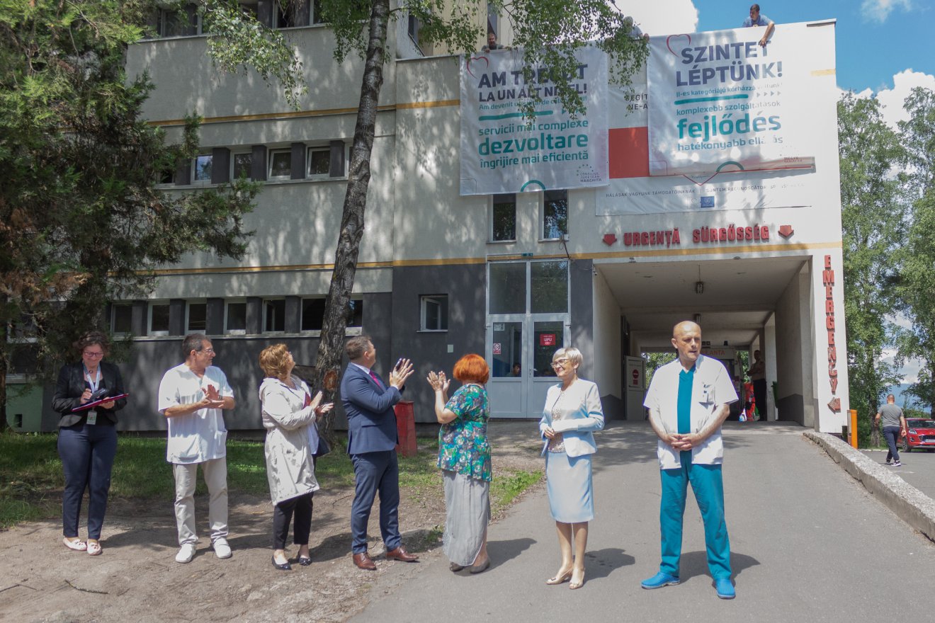 A minisztérium is elismerte: szintet lépett a csíkszeredai kórház