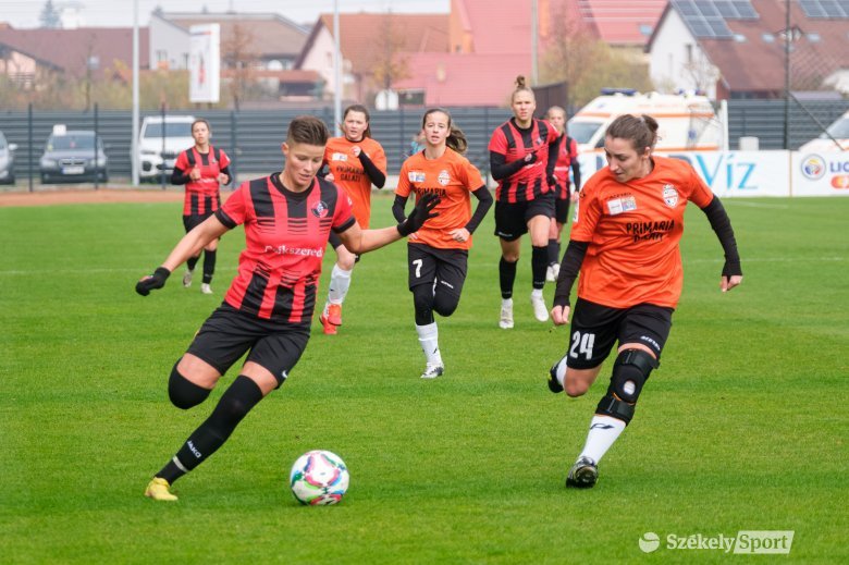 Megvan az FK Csíkszereda női csapatának első idegenbeli győzelme