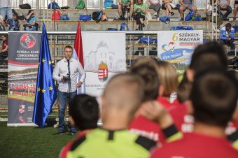 Lezajlott az első nap a székely–magyar focitornán