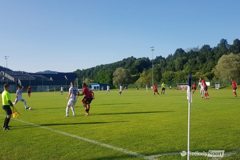 Kovács Lóránt góljaival nyerte meg első szlovéniai mérkőzését az FK Csíkszereda
