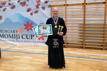 Búzás Csaba kendóversenyt nyert Budapesten