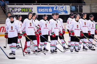 A magyar U20-as jégkorong-válogatottnak sikerült a bennmaradás