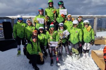 Hunyad megyében remekeltek a fiatal székely alpesi sízők