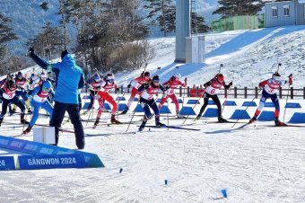 Befejeződött a biatlon a téli ifjúsági olimpián