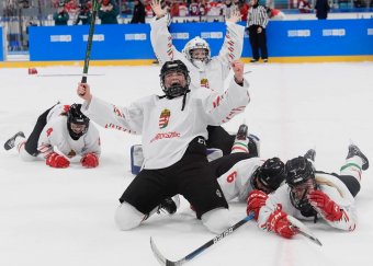 Ifjúsági olimpiai bajnok lett a magyar 3x3-as női jégkorong-válogatott