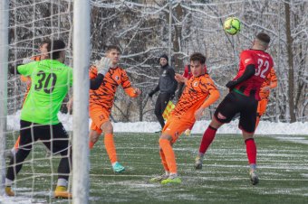 Hét gól az esztendő első Hargita megyei felkészülési futballmérkőzésén