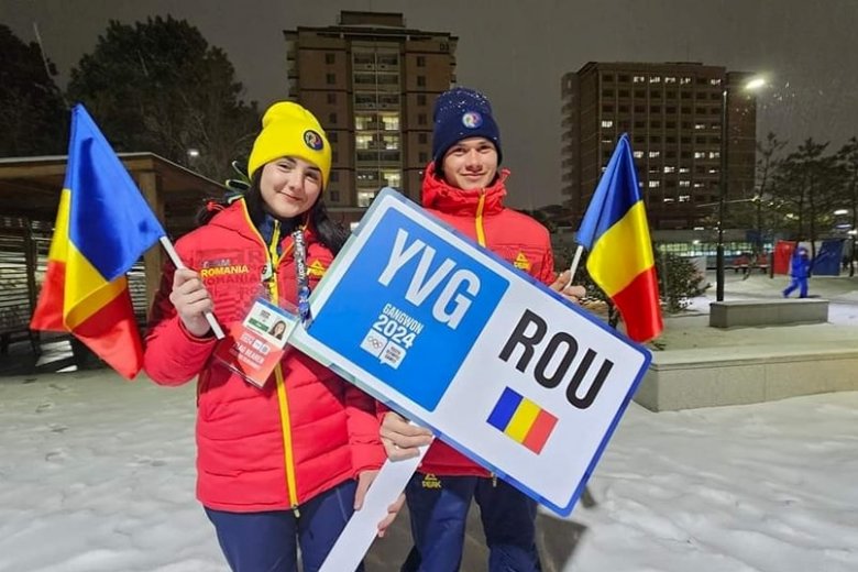 Páll Boglárka zászlóvivő volt az ifjúsági téli olimpia záróünnepségén