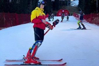 Pászka Zsolték a 27. helyen végeztek az ifjúsági alpesi-sívébén