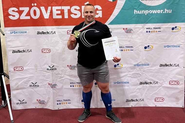 Székelyföldi sportoló nyerte a magyar erőemelő bajnokságot