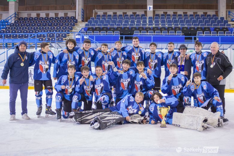 A Csíkszereda ISK nyerte a U15-ös hokibajnokságot