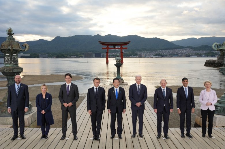 Csúcstalálkozó Hirosimában: messze van egymástól a G7-ek, Oroszország és Kína álláspontja