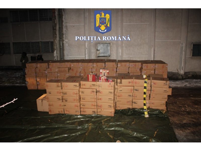 Cigarettacsempész-hálózatot számolt fel a román rendőrség