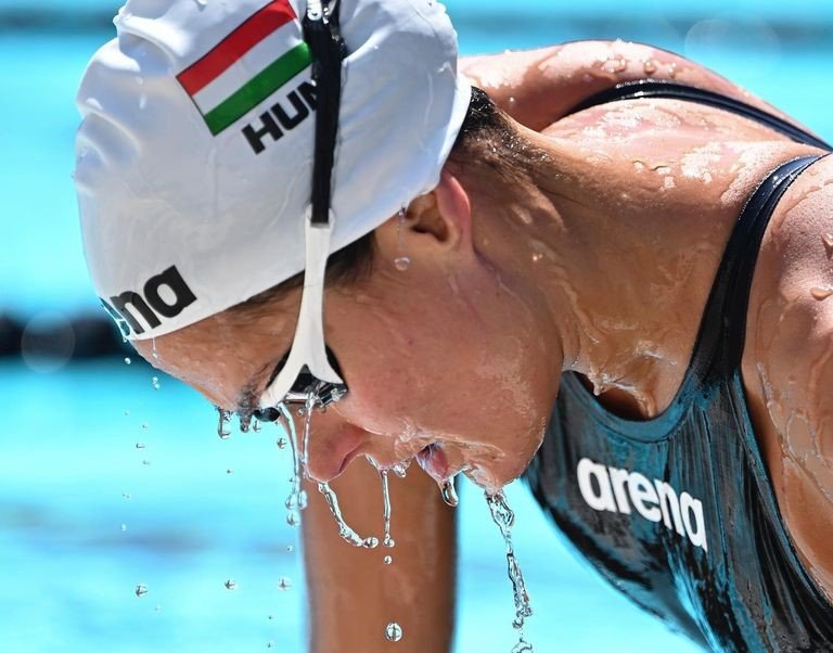 Jakabos Zsuzsanna aranyérmes lett a monacói Mare Nostrum úszóversenyen