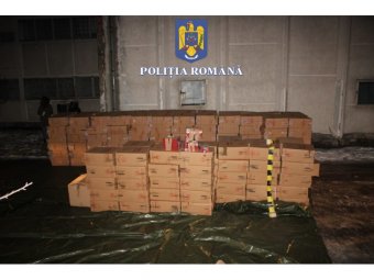 Cigarettacsempész-hálózatot számolt fel a román rendőrség