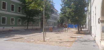 Csigalassúsággal halad a kolozsvári Farkas utca felújítása – a magyar napok szervezői a polgármester ígéretében bíznak