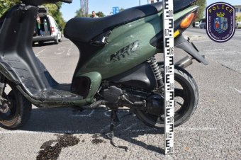 Motorkerékpárost sodort el Kecskeméten a baleset helyszínéről elhajtó román sofőr, de a rendőrök előállították