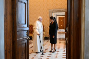 Novák Katalin: itt az ideje, hogy elkezdjünk a békéről beszélni, ebben Ferenc pápával is teljesen egyetértünk