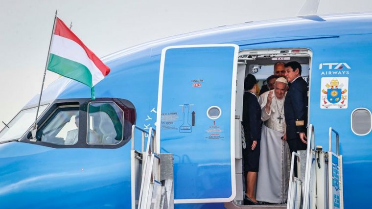 Véget ért Ferenc pápa budapesti látogatása