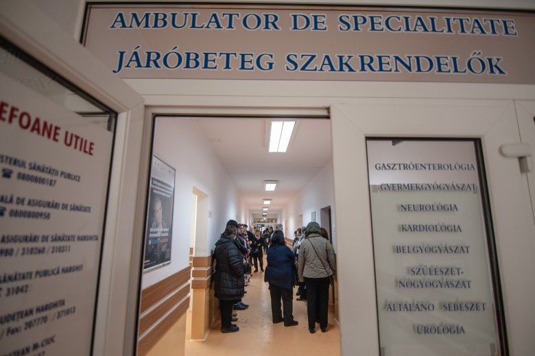 Új helyszínen a belgyógyászati szakrendelés a csíkszeredai kórháznál