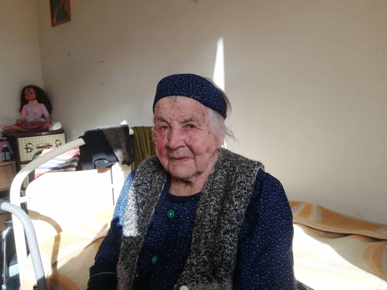 Meglátogattuk Erdély egyik legidősebb lakóját, a 105 éves aranyosszéki Ida nénit