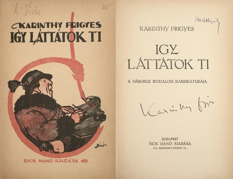 Magyar klasszikusok kézjegyével ellátott könyvekre lehet online licitálni