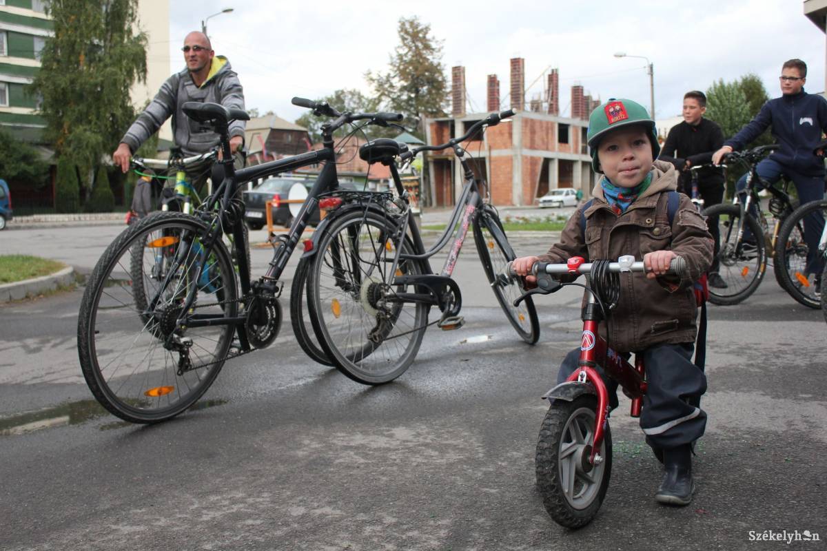 Kerékpáros iskolát alapítanának Sepsiszentgyörgyön