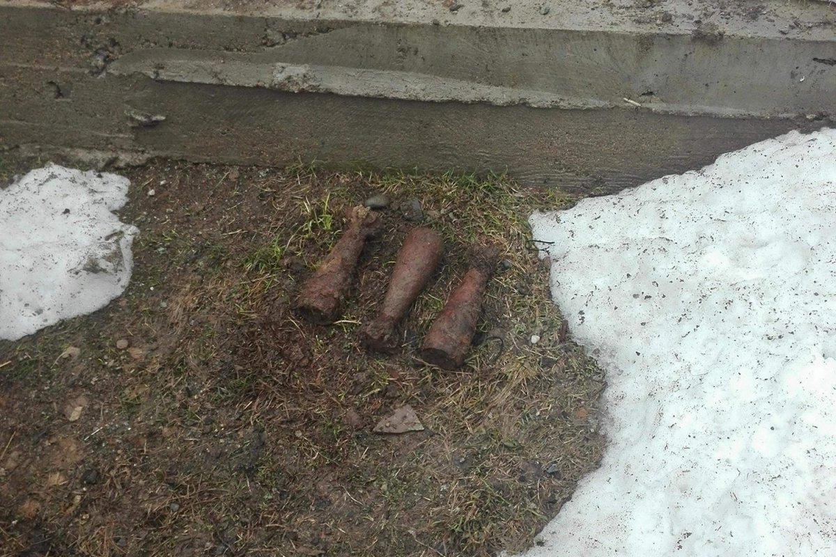 Három aknagránátra találtak Salamáson
