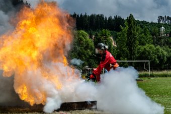 Versenyeztek az önkéntes tűzoltók – Csíkszentmárton csapata megy az országos megmérettetésre
