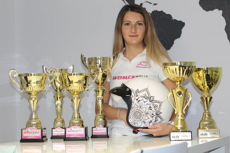 Az első országos női autósportbajnokság győztese: Gavrila Izabella