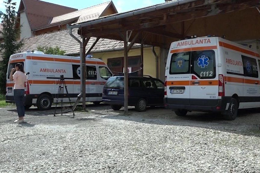 Új mentőautója van a gyergyószentmiklósi mentőszolgálatnak