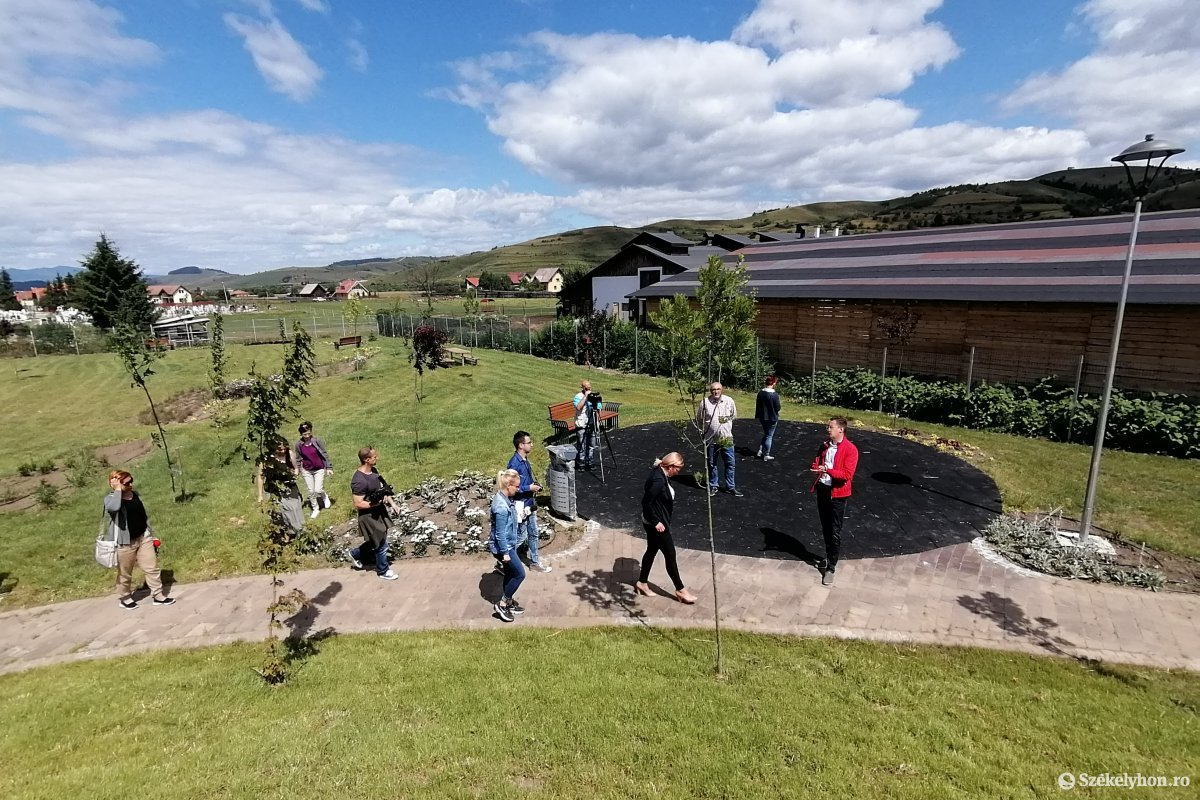 Elkészült a gyergyószentmiklósi szabadidős park, az átadás még várat magára