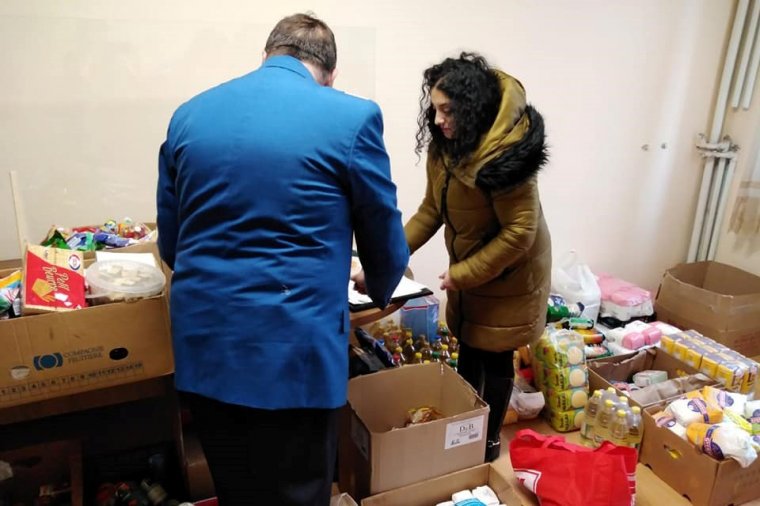 Három és fél tonna élelmiszer gyűlt, 260 gyergyószentmiklósi család karácsonyát tették szebbé
