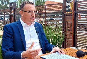 Több mandátumra szóló elképzeléseket ismertetett Nagy Zoltán, Gyergyószentmiklós polgármesterjelöltje