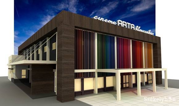 Elkészült a sepsiszentgyörgyi művész mozi épülete