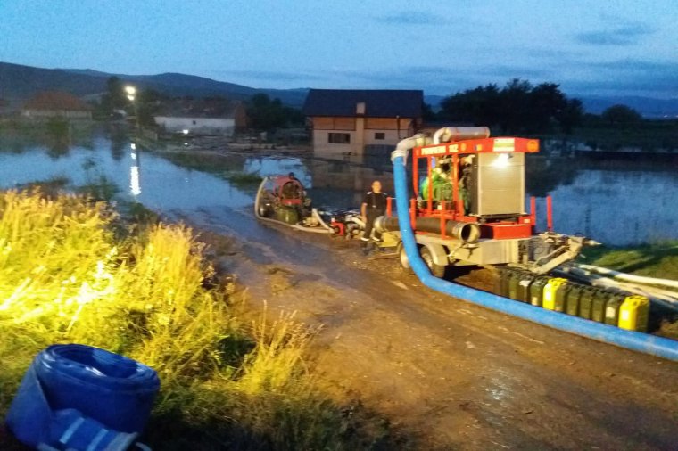 Újból károkat okozott az áradás Kovászna megyében