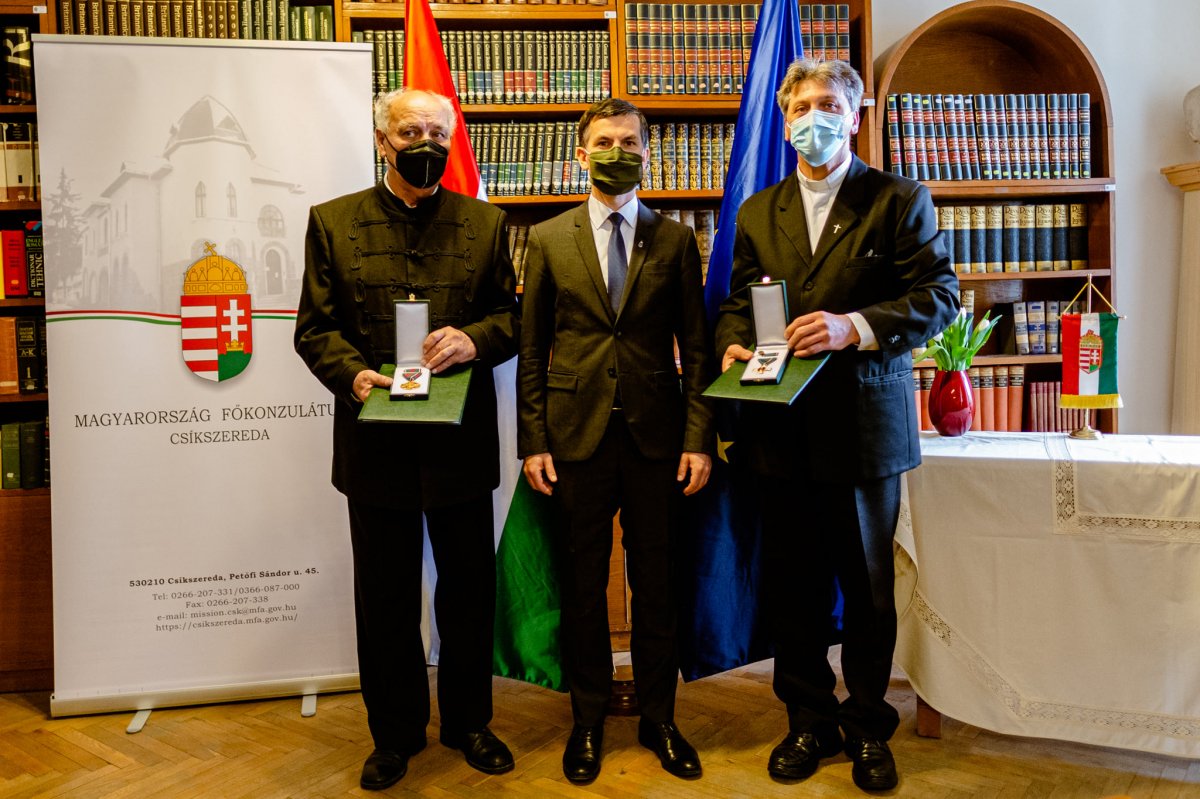 Igenekre épített életek – magyar állami kitüntetéseket adtak át Sepsiszentgyörgyön