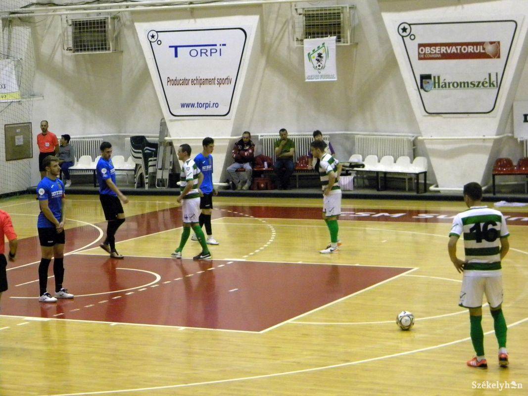 Érvényesült a papírforma a Sepsi Futsal meccsén