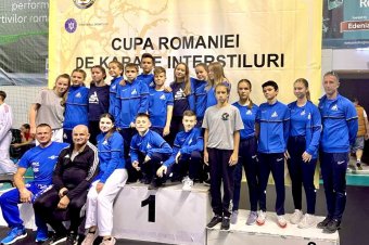 Érmekkel tértek haza a Román Kupa döntőjéről a székely karatésok