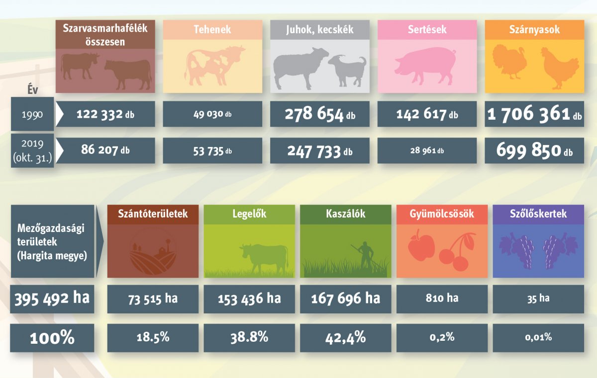 Az állatállomány nagysága csak most kezdi megközelíteni az 1990-ben feljegyzett egyedszámokat
