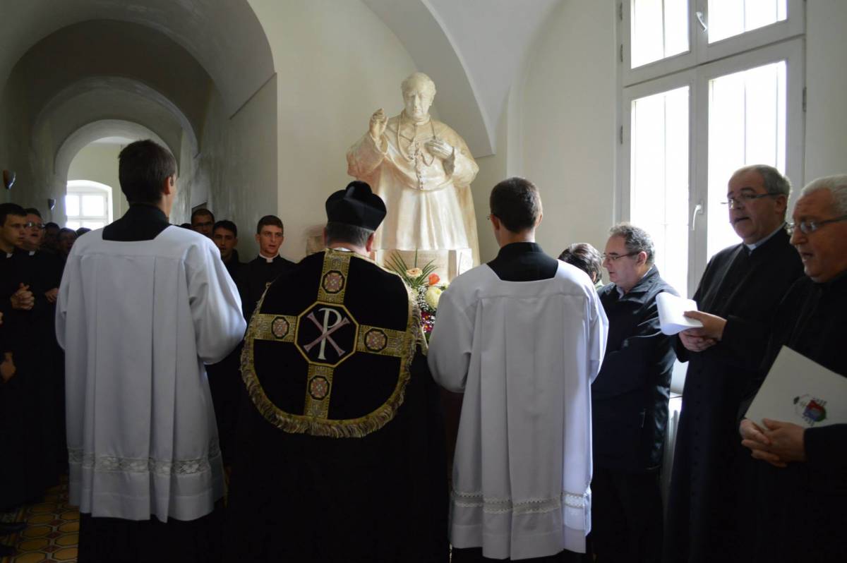 Gróf Majláth Gusztáv Károly katolikus püspökre emlékeztek Gyulafehérváron