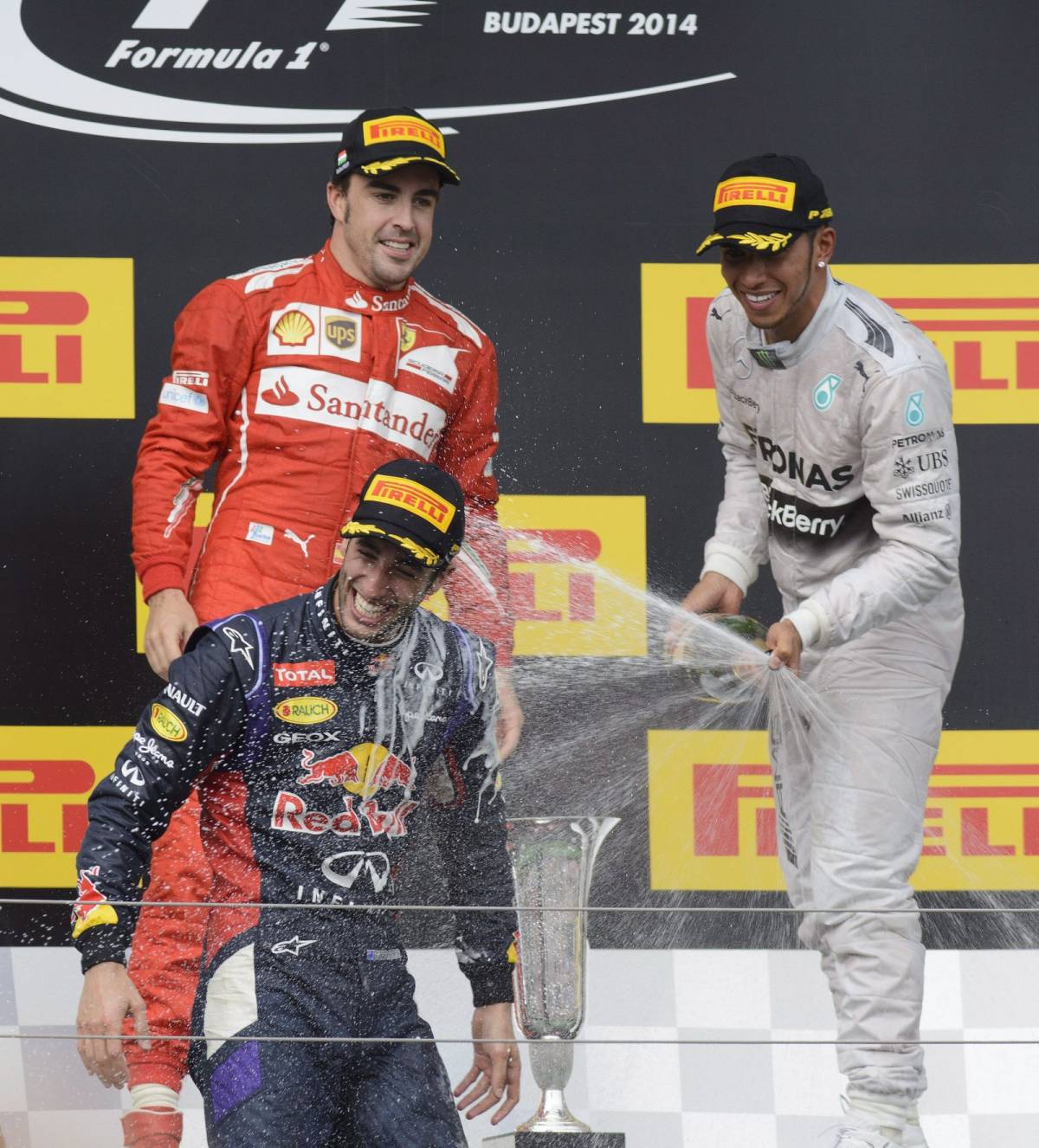 Ricciardo nyerte a Magyar Nagydíjat