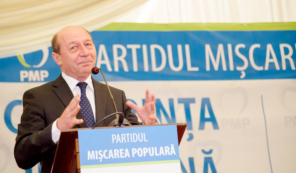 Visszatér a politikába Traian Băsescu