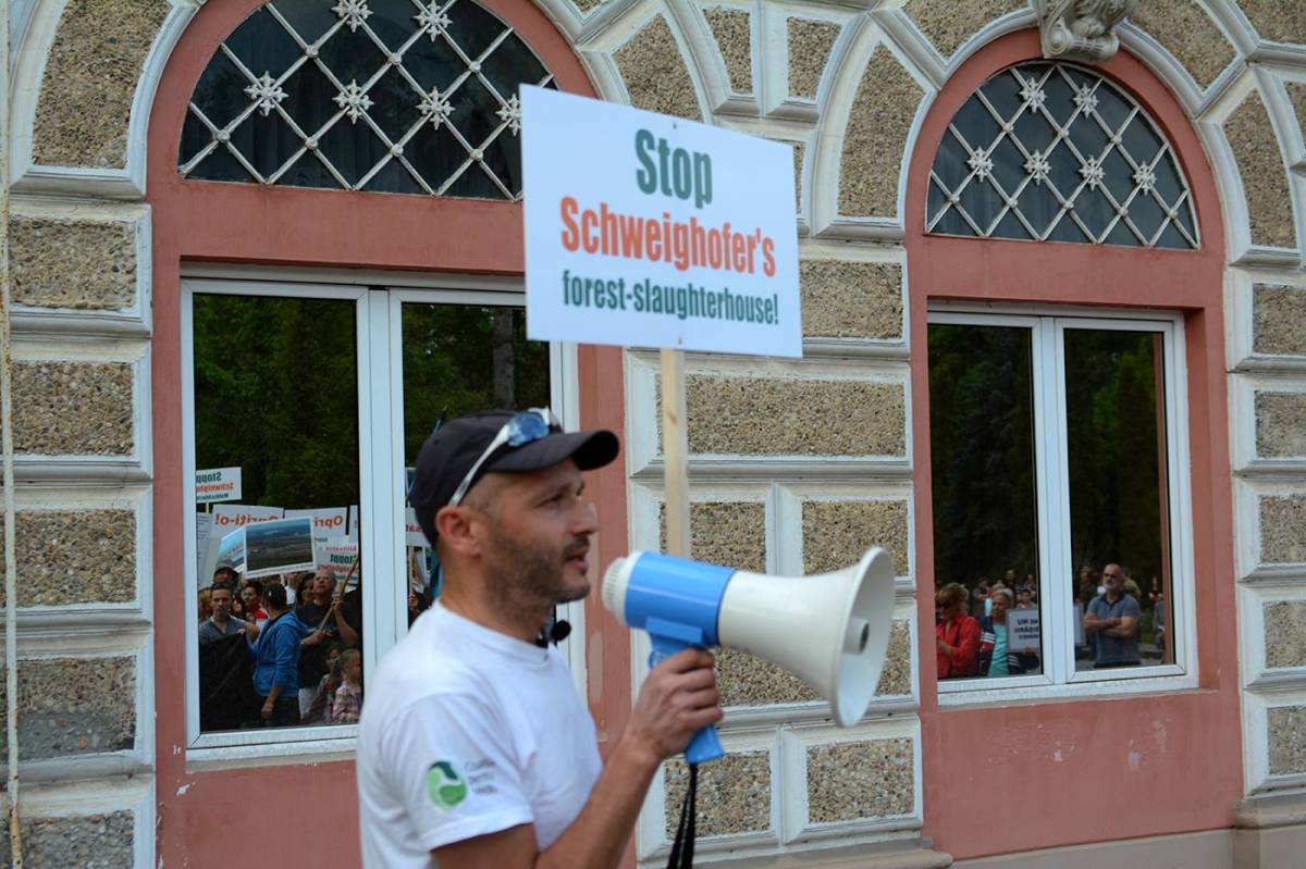 Schweighofer-perek: kétezer lej gyűlt össze az erdők védelmére