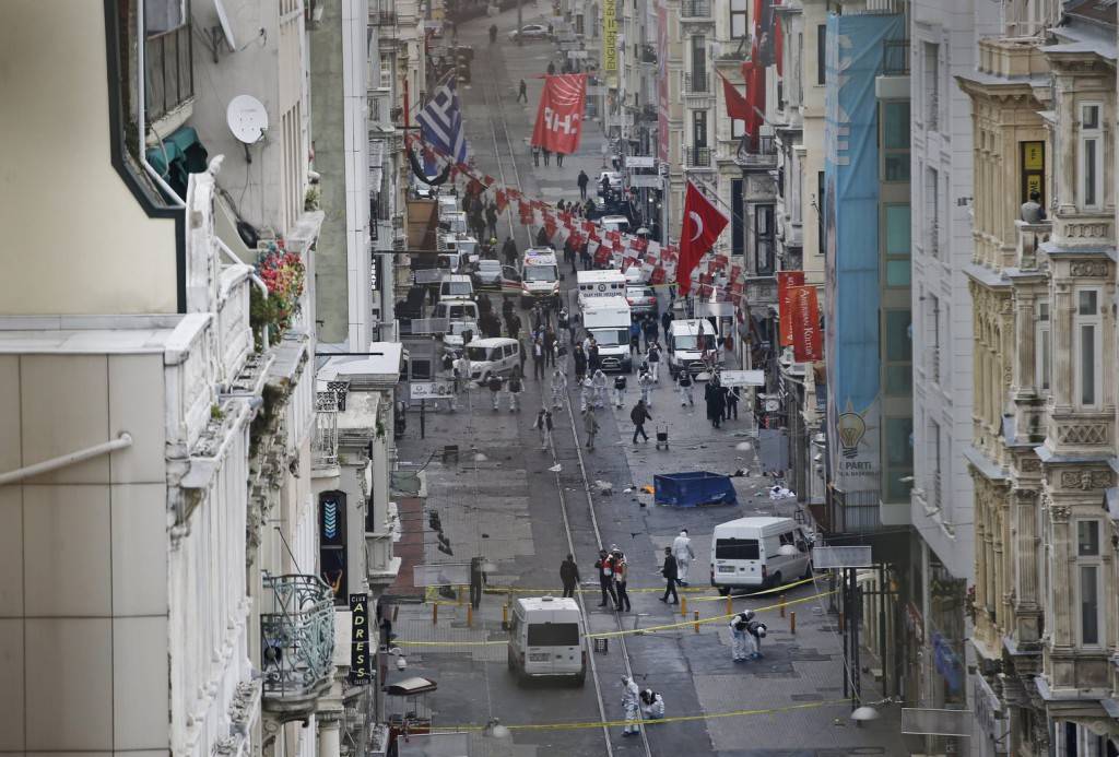 Öngyilkos merénylő robbantott Isztambulban