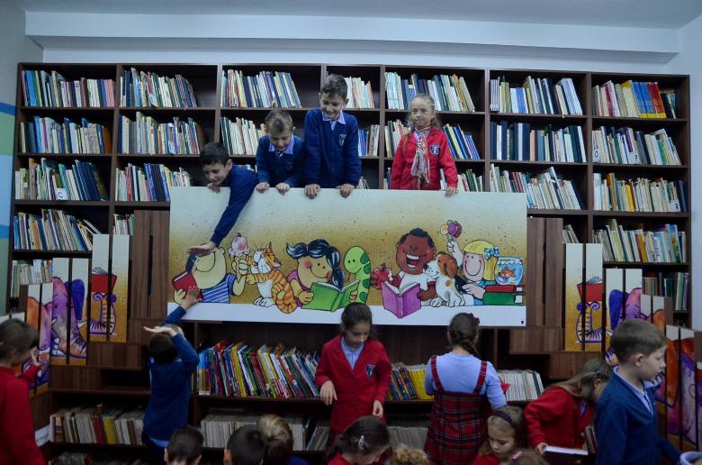 Olvasás vidám környezetben – Megújult az udvarhelyi könyvtár gyermekrészlege