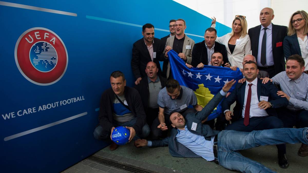 Tagjai közé fogadta Koszovót az UEFA a budapesti kongresszuson