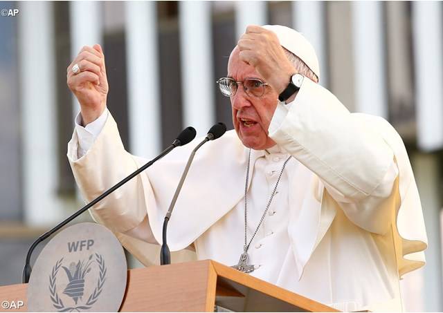 Ferenc pápa: az energiának nem szabad elpusztítania a civilizációt