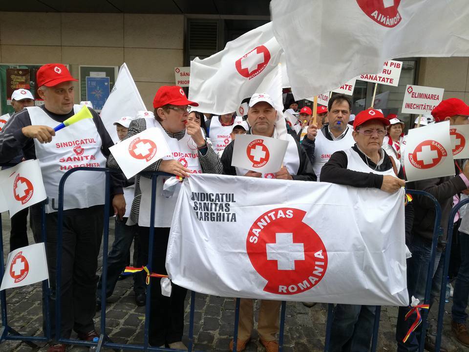 Általános sztrájk robbanhat ki májusban a romániai egészségügyben