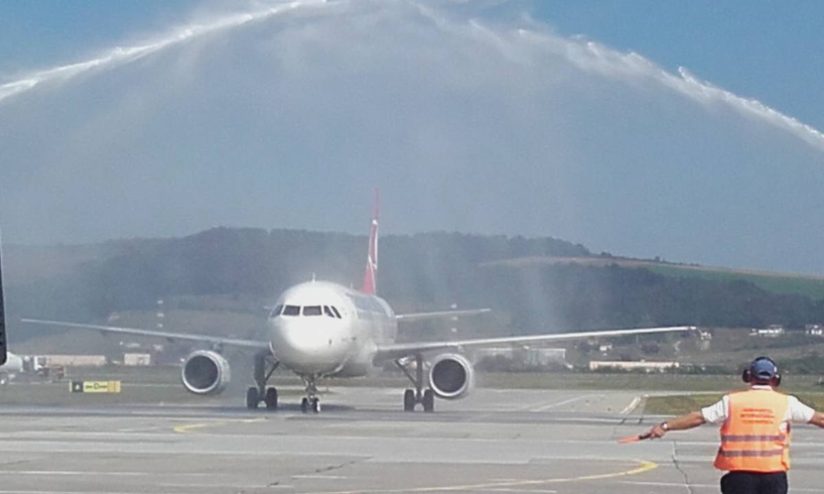 Beindult az isztambuli járat a kolozsvári repülőtéren