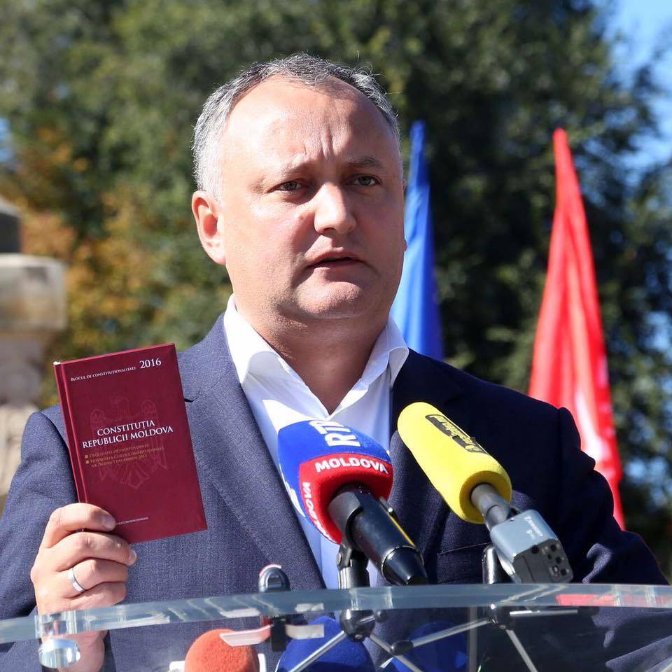 Nyugalomra int Igor Dodon, Moldova új elnöke